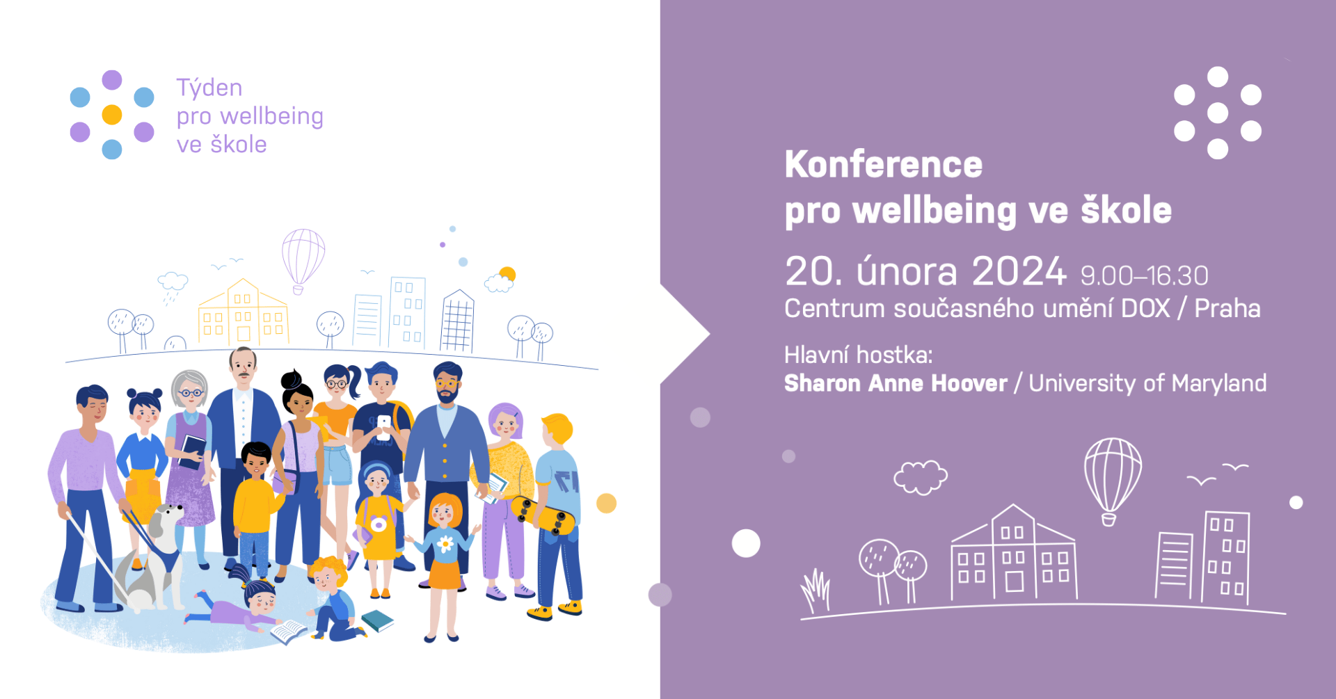 1 - Konference pro wellbeing ve škole (20. února, Centrum současného umění DOX) - wellbeingveskole.cz