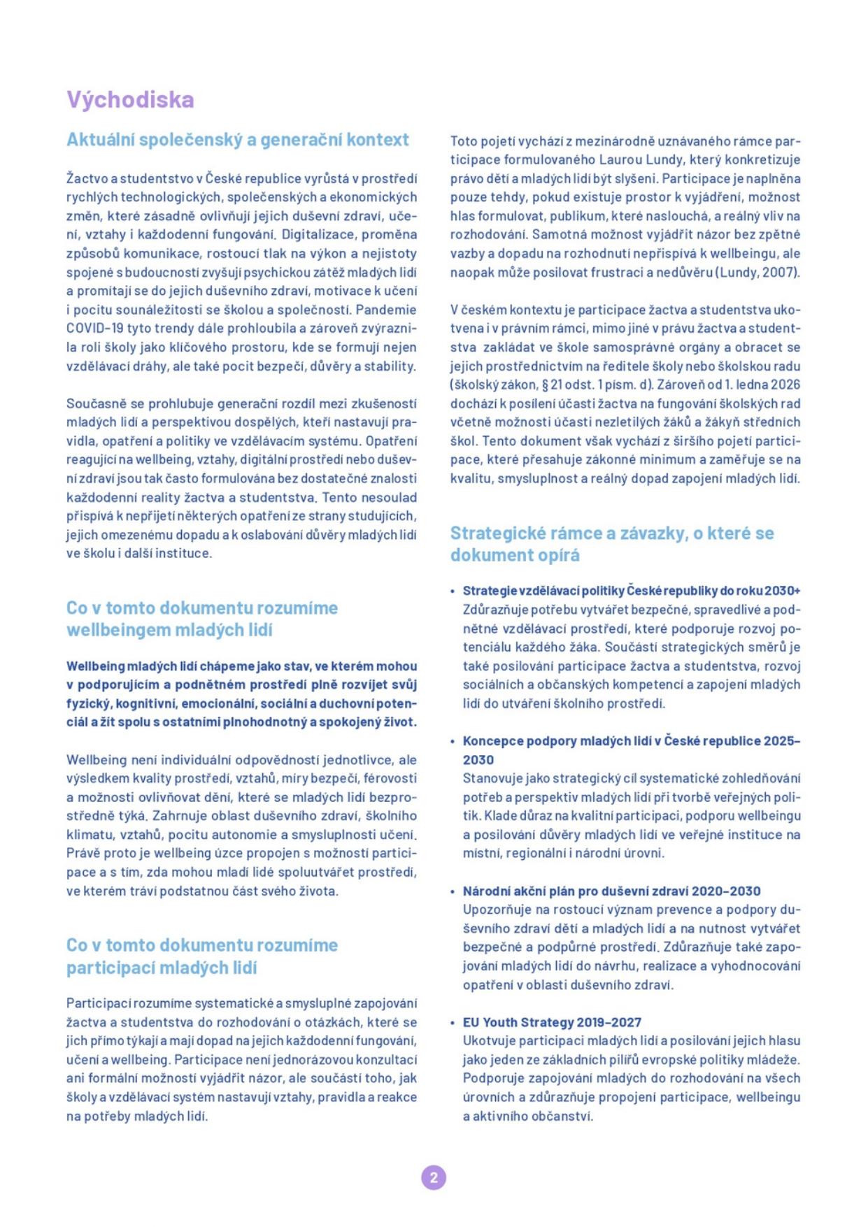 Hlas mladych ve vzdelavani VoiceUP podepsany page 0002 - Hlas mladých ve vzdělávání - wellbeingveskole.cz