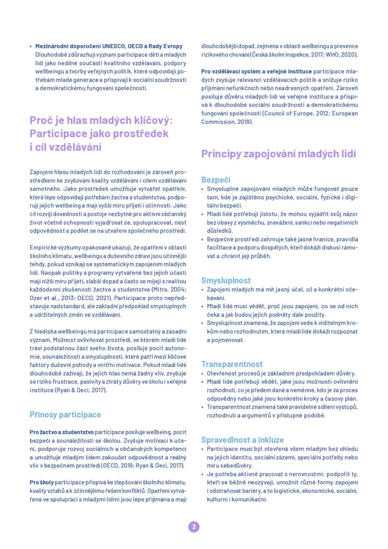 Hlas mladych ve vzdelavani VoiceUP podepsany page 0003 - Hlas mladých ve vzdělávání - wellbeingveskole.cz